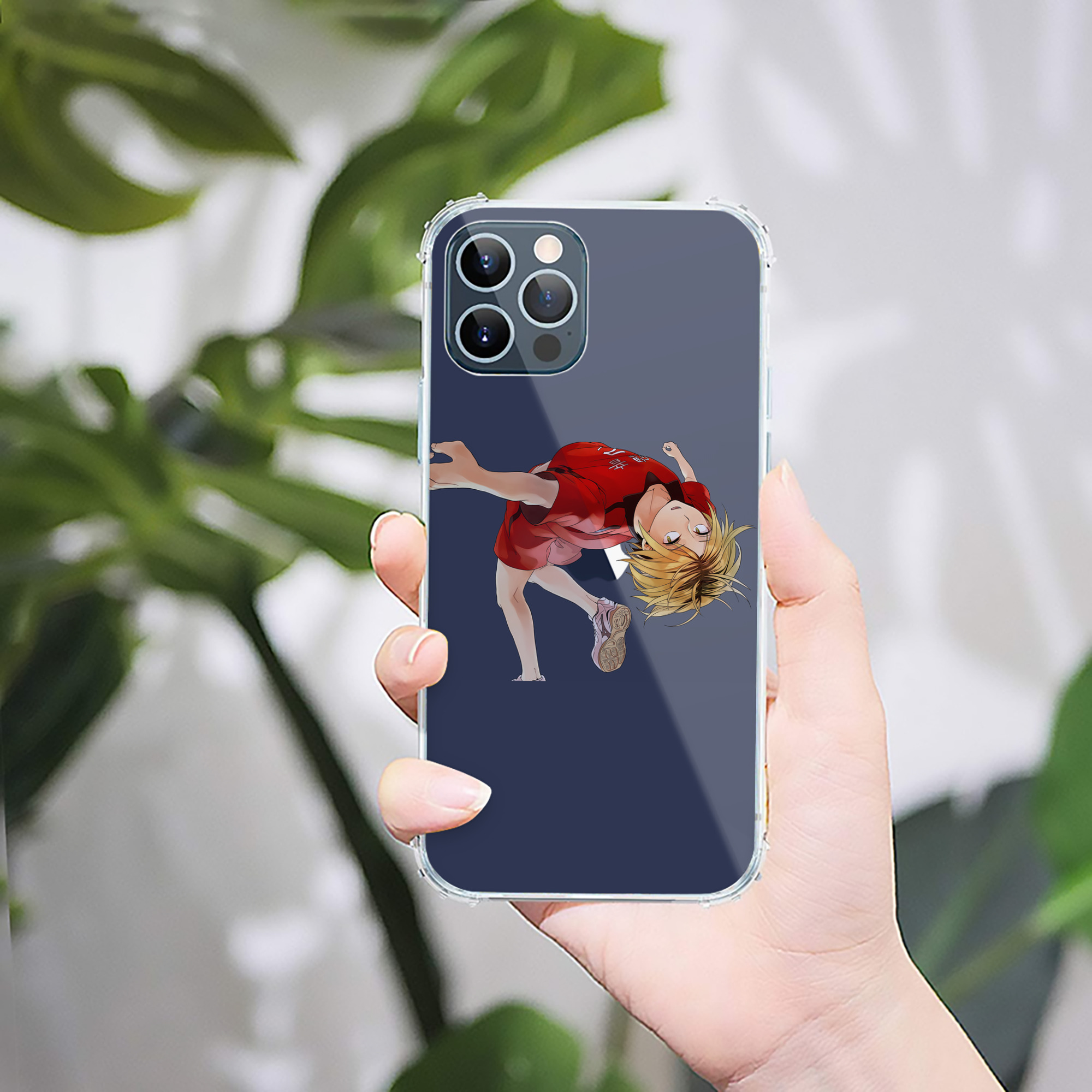 （画像用） ハイキュー!! Haikyu!! 【iPhone 12シリーズ対応】透明スマホケース（クリアソフトケース）